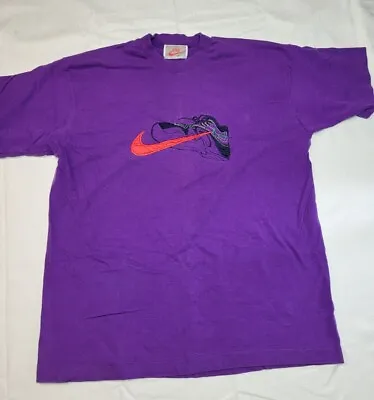 Vintage Nike Jordan Air Zoom Flight 5 Jason Kidd Single Stitch Shirt XXL 2XL USA • $49