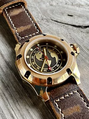 Bronze 52mm Handmade Thunder Watch • $900