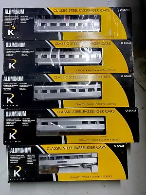 K-Line OGauge Single 21” Extruded Alum Bodies K4630-4060550540005/4  16” 20004 • $1150