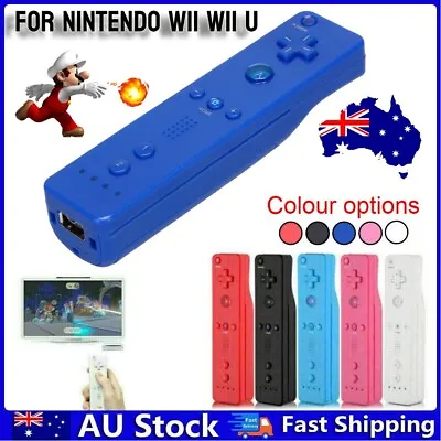 Wireless Remote Controller Motion Control For Nintendo Wii Wii U WiiU Games AU • $18.95