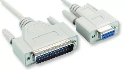 PRO SIGNAL - 9 Pin D Female To 25 Pin D Male DTE Serial Lead 2m • £11.61