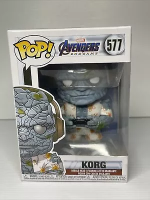 Funko Pop Avengers Endgame Korg 577 Pop Figure Marvel MCU • $19