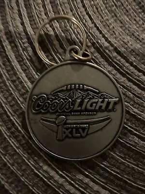 Nfl Coors Light Super Bowl Key Ring 2011 Packers Steelers • $12.50
