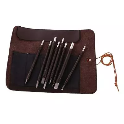 £27.44 • Buy 8 Pieces Stone Carving Chisels, Stamp Engraving Set, Tool