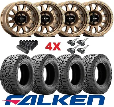 Fits Trd Bronze Method Wheels Rims Tires 265 70 17 Falken Wildpeak A/t3w Mr304 • $2095