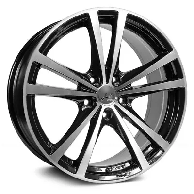 RTX FORCE Wheels 15x6.5 (45 5x114.3 73.1) Black Rims Set Of 4 • $475.16