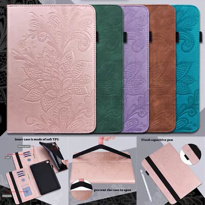 For Samsung Galaxy Tab A A7 A8 S2 S6 S7 S8 Tablet Leather Stand Flip Case Cover • $11.99
