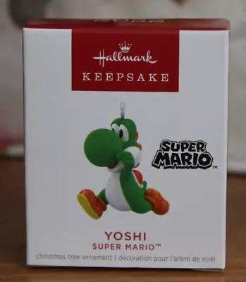 Hallmark Keepsake 2022 YOSHI Mini Ornament Nintendo Super Mario - NEW • $15.95