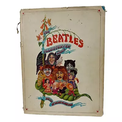 Vintage The BEATLES ILLUSTRATED LYRICS Book 1969 • $20