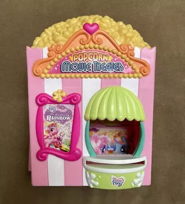 MLP Ponyville 2007 My Little Pony Popcorn Movie Theater Foldout 7  Toy • $18