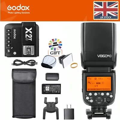 Godox V860iii C TTL HSS 2.4G Wireless Speedlite Kit +X2T-C Trigger For Canon UK • £225