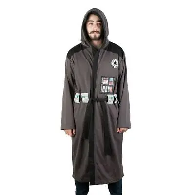 Star Wars Darth Vader Suit Up Hooded Bath Cosplay Robe Size: Mens Small/Medium • $16