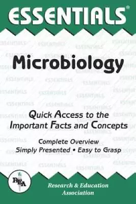 Microbiology Essentials (Essentials Study Guides) - Paperback - GOOD • $5.75