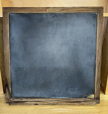 Vintage Wood Framed Slate ￼Chalkboard.       F • $60