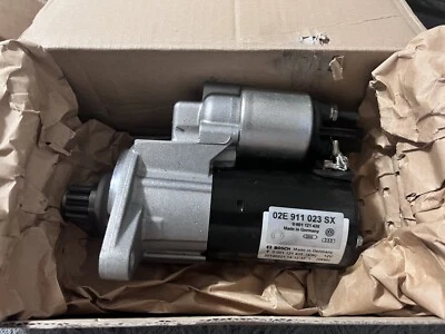 $218.99 • Buy Audi VW Starter Motor - OEM 02E911023SX A3 S3 Beetle Golf R GTI Jetta Passat