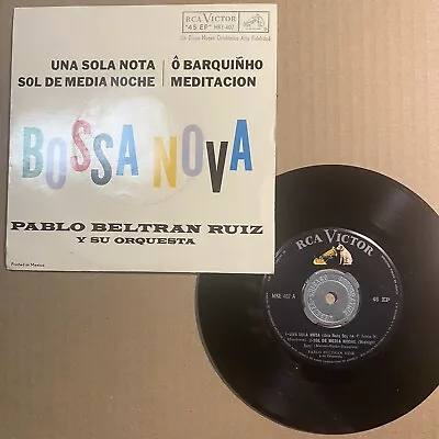 RARE EX MEXICO 1965 LATIN BOOGALOO EP Pablo Beltran Ruiz Bossa Nova  • $49.99