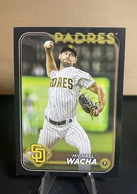 2024 Topps Series 1 Michael Wacha Black Border Parallel /73 Padres  • $0.99