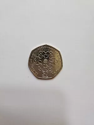 50p Coin 100 Years Of Girl Guiding Guides 2010 Circulated • £3.50