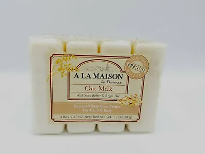  A La Maison De Provence Bar Soap_Oat Milkd 4 Bars  • $12.50
