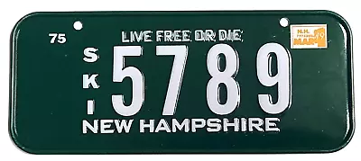 Vintage 1979 NEW HAMPSHIRE Bicycle License Plate Cereal Premium • $12.97