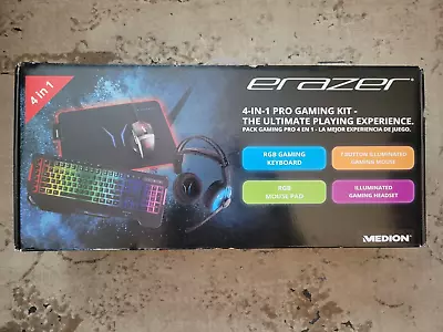 Medion Erazer 4 In 1  Pro Gaming Kit With 2 Year Factory Warranty • $40