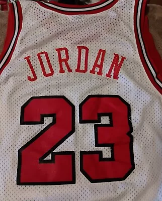 Vintage Nike Michael Jordan 1984 Chicago Bulls Rookie Jersey #23 Flight 8403 2XL • $44