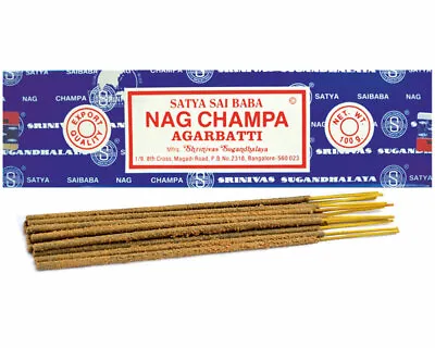 Nag Champa 100 Gram Incense Sticks Original Satya Brand • $10.99