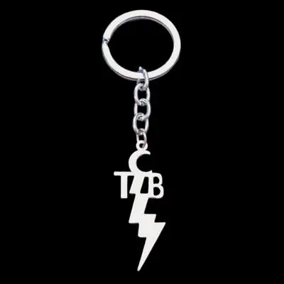 TCB KEYCHAIN Stainless Steel Charm Taking Care Of Business Elvis Motto Key Chain • $7.95