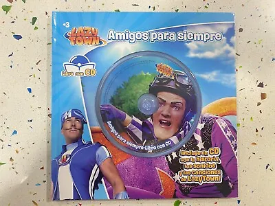 Lazy Town. Amigos For Forever Book With CD De Canciones + The Historia + Sound • $34.23