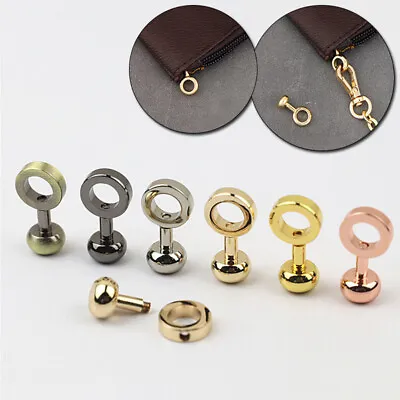 2 Set Openable D Ring Leather Bag Belt Buckle Clasp Clip Purse Strap Accessories • £3.67