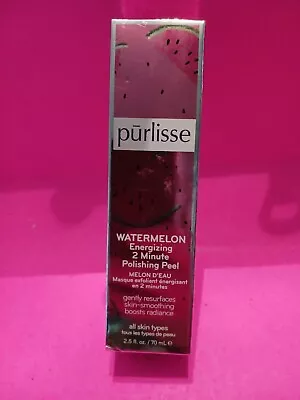 Purlisse Watermelon Energizing 2 Minute Polishing Peel Mask 2.5 Oz/70ml Seal • $15.99