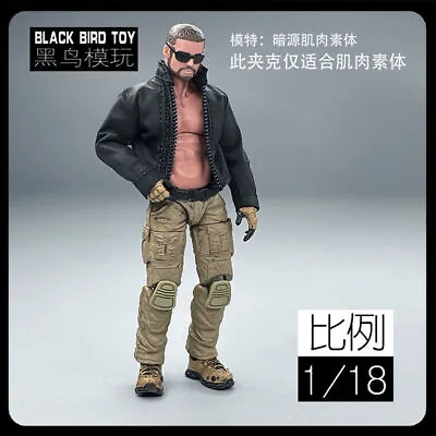 1/18 Scale Male Jacket Clothes Model For 3.75'' Action Figure Body Toys • $22.88