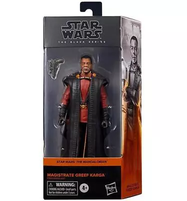 Star Wars The Black Series: The Mandalorian - MAGISTRATE GREEF KARGA 6  Figurine • $27.50