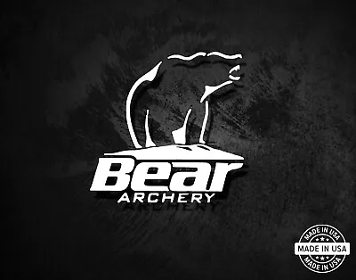 Bear Archery Bow Hunting Vinyl Die Cut Decal / Sticker • $5