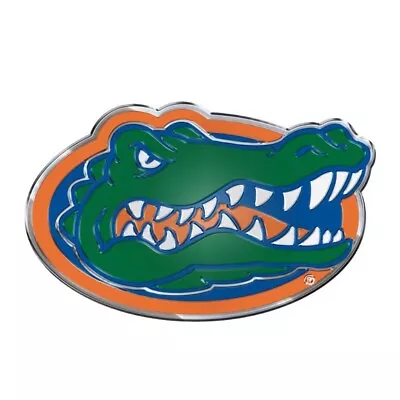 Florida Gators Color Emblem Sticker Decal Aluminum Metal Car Truck Auto  • $9.99