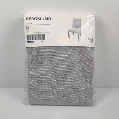 IKEA Bergmund Orrsta Dining Chair Cover Light Grey Gray Slipcover New • $69