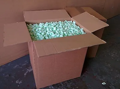 5 Cubic Feet Of FLOPAK Loose Fill Packing Peanuts Biodegradable • £12.73