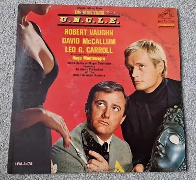 The Man From U.n.c.l.e. Soundtrack Lp - Jerry Goldsmith - Lalo Schifrin • £9.99