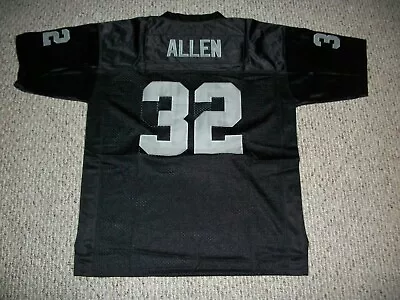 MARCUS ALLEN Unsigned Custom LA Black Sewn New Football Jersey Sizes S-3XL • $38.05