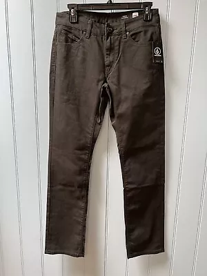 Volcom Vorta 15  Leg Opening Gray Regular 9  Rise Slim Fit Jeans Size 28X30 • $26