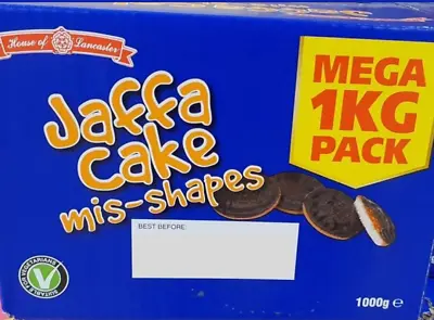 £7.99 • Buy House Of Lancaster Jaffa Cake Mis-Shapes 1kg Broken Biscuit Assortment 
