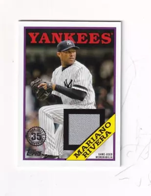 2023  Mariano Rivera Topps 35th Aniv.  Gu Jersey Relic New York Yankees • $7.99