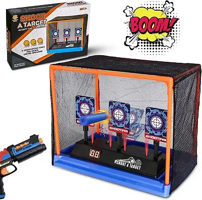 KBD Electronic Shooting Targets Auto Reset Nerf Guns Toys Gift For Kids • $88.13