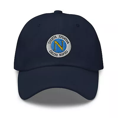 SSC Napoli 80  Italy Retro Calcio Embroidered Dad Hat Soccer Football Cap • $28.80