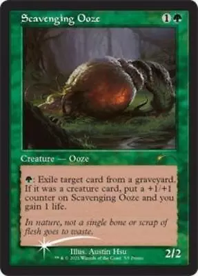 Scavenging Ooze (Retro Frame) -Foil Light Play English MTG • $2.09