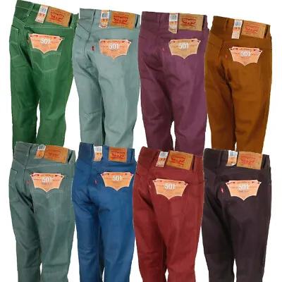 Levi's Men's 501 Original Shrink To Fit Button Fly Denim Jeans • $49.93