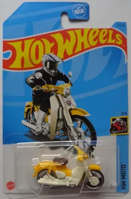 2023 Hot Wheels HW MOTO 3/5 Honda Super Cub 87/250 (Yellow) • $2.25