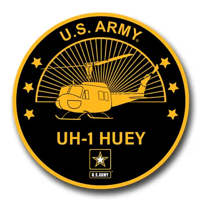 US Army UH-1 Huey Self-adhesive Vinyl Decal • $3.95