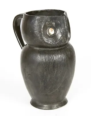 £700 • Buy -LIBERTY & Co.- TUDRIC PEWTER OWL BIRD JUG PITCHER WITH SHELL EYES No. 035