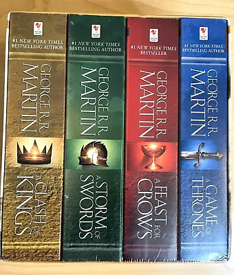 George R R Martin  A SONG Of ICE And FIRE Boxed Set Game Of Thrones Sealed *READ • $15.96